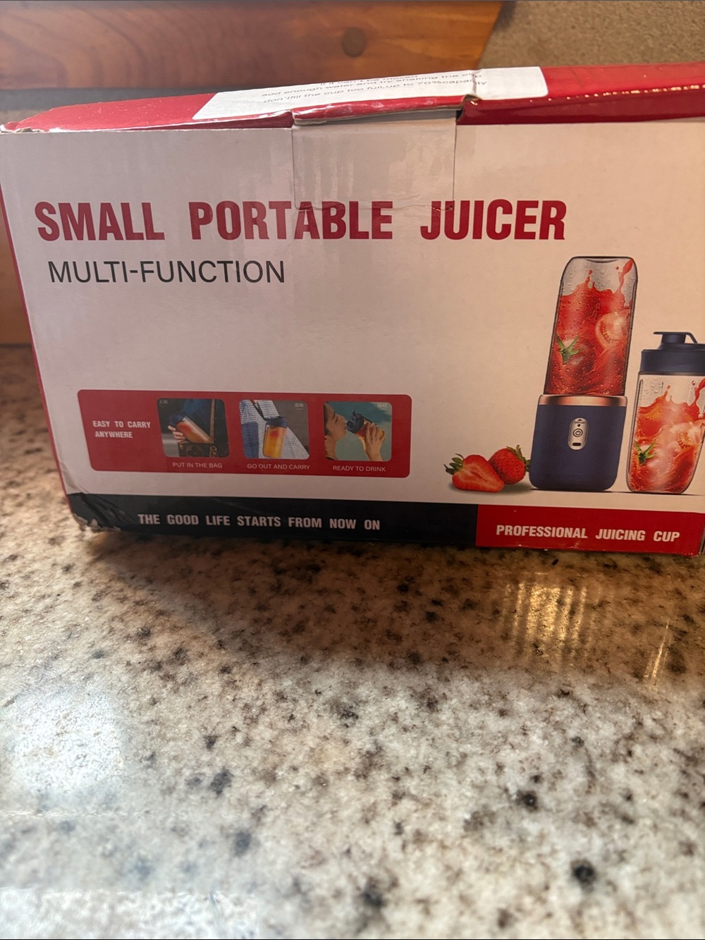 Small Portable Juicer - Blue Multi-Function Personal Blender